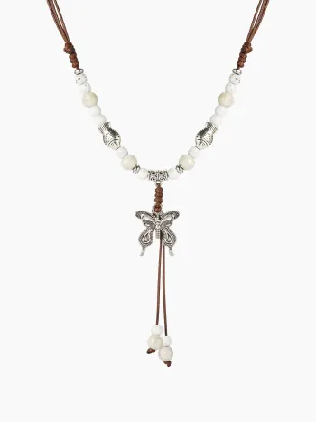 BUTTERFLY PENDANT NECKLACE