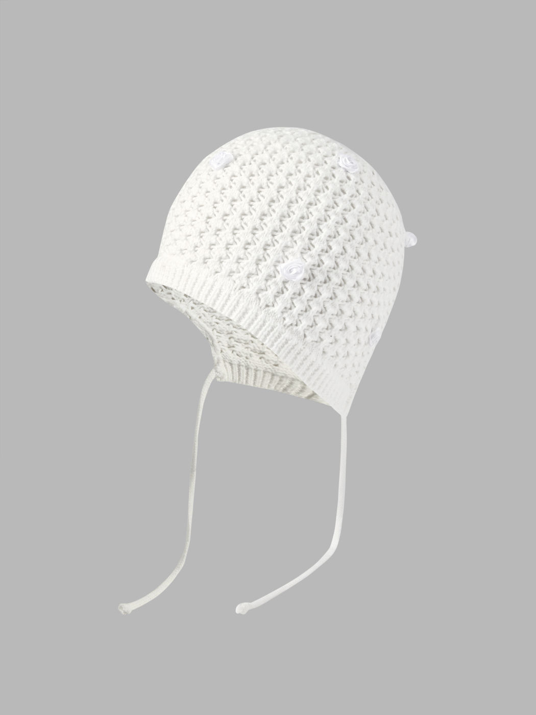 ROSE KNITTED BEANIE HAT