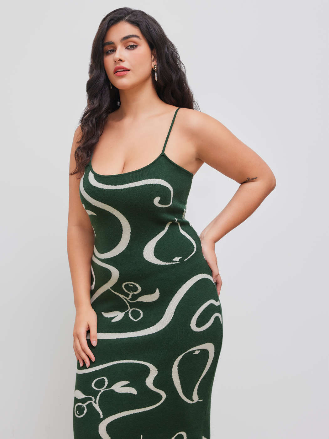 Velvet Boat Neck Bowknot Midi Dress