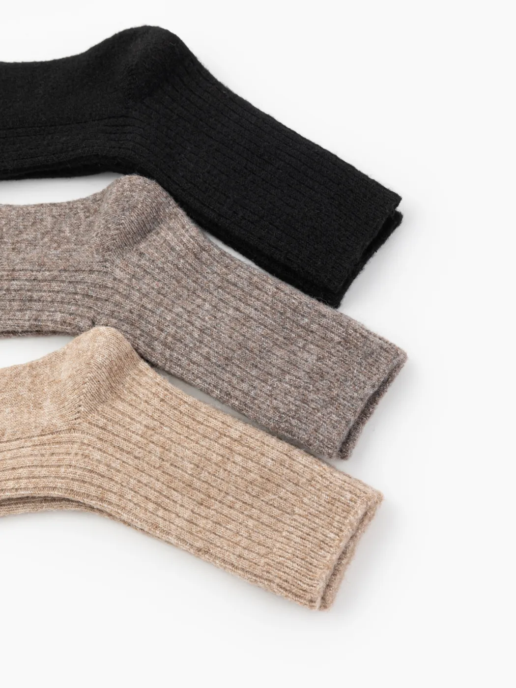 3 Paar Wollmischung Knöchelsocken