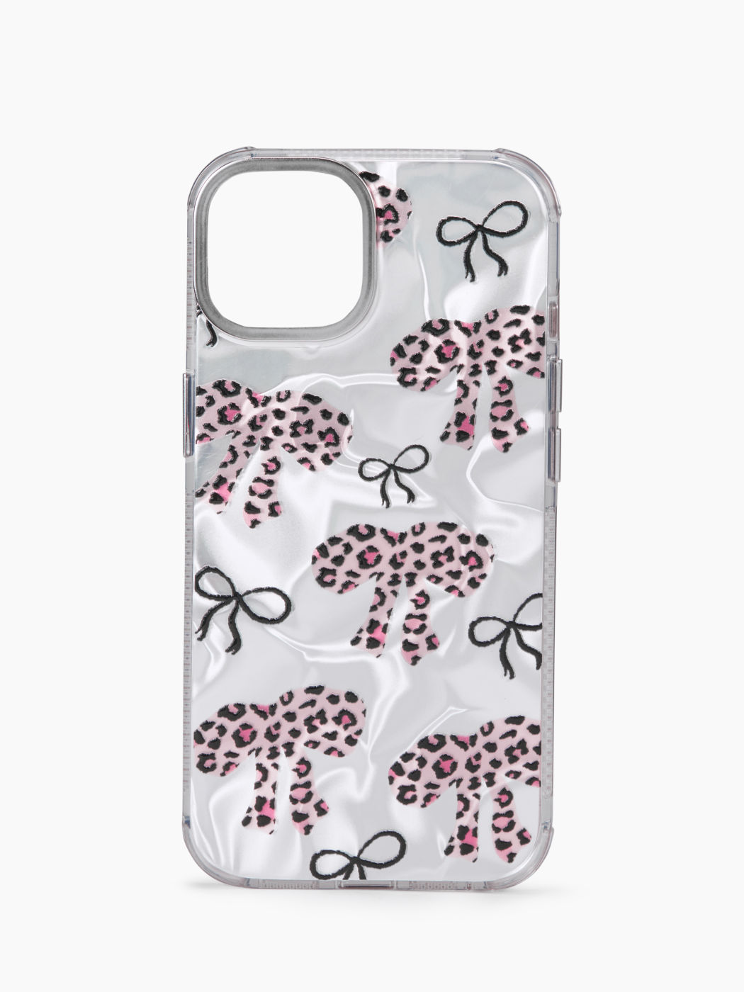 LEOPARD PRINT & BOWKNOT PHONE CASE