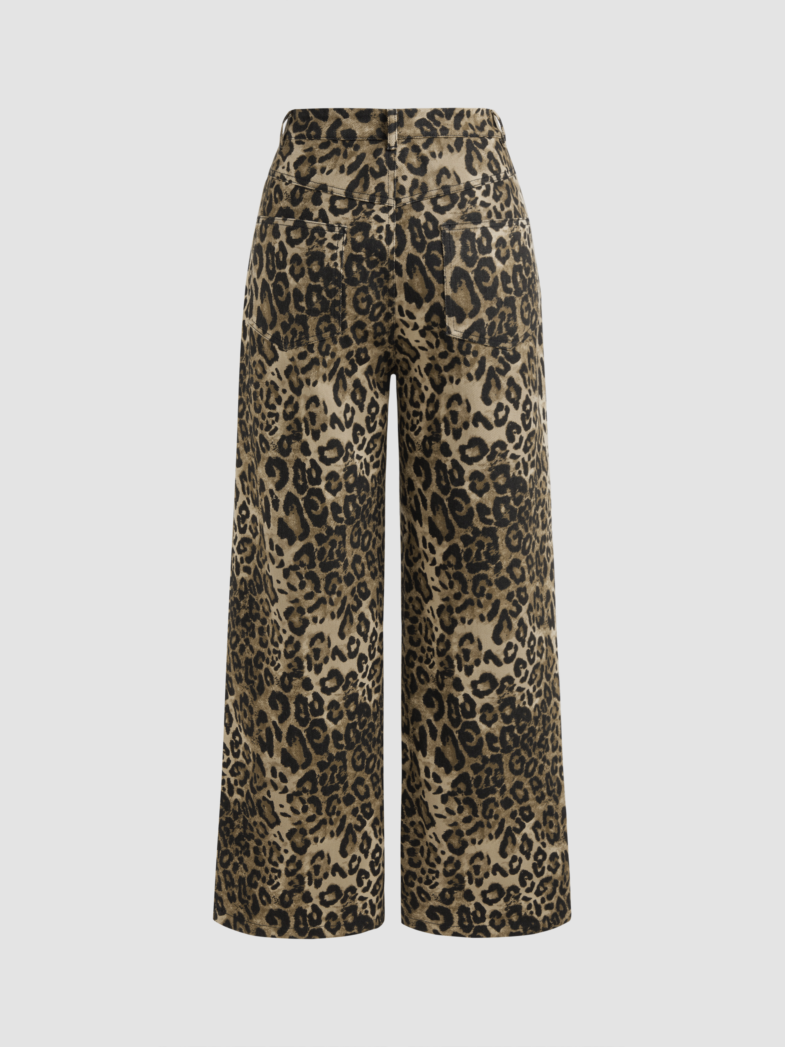 【SATIIIZ】Ness Curved Leopard Denim Pants SATIIIZ】Ness Curved Leopard Denim Pants (SATiiiZ/デニム