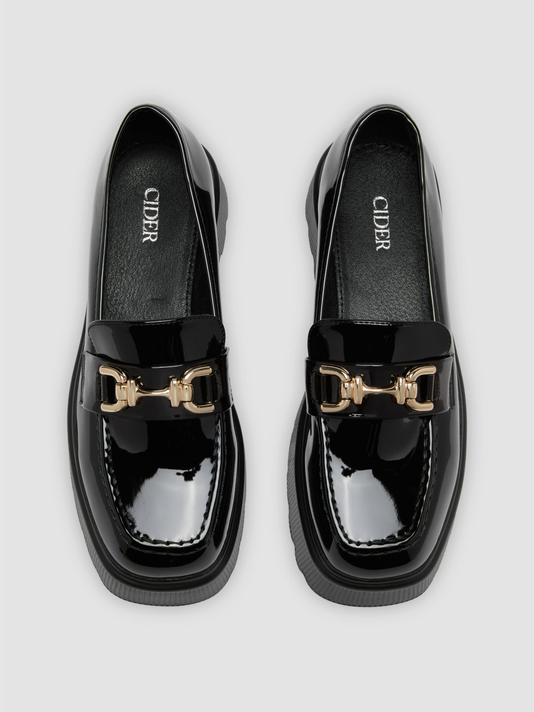 Schnallen Chunky Absatz Loafer