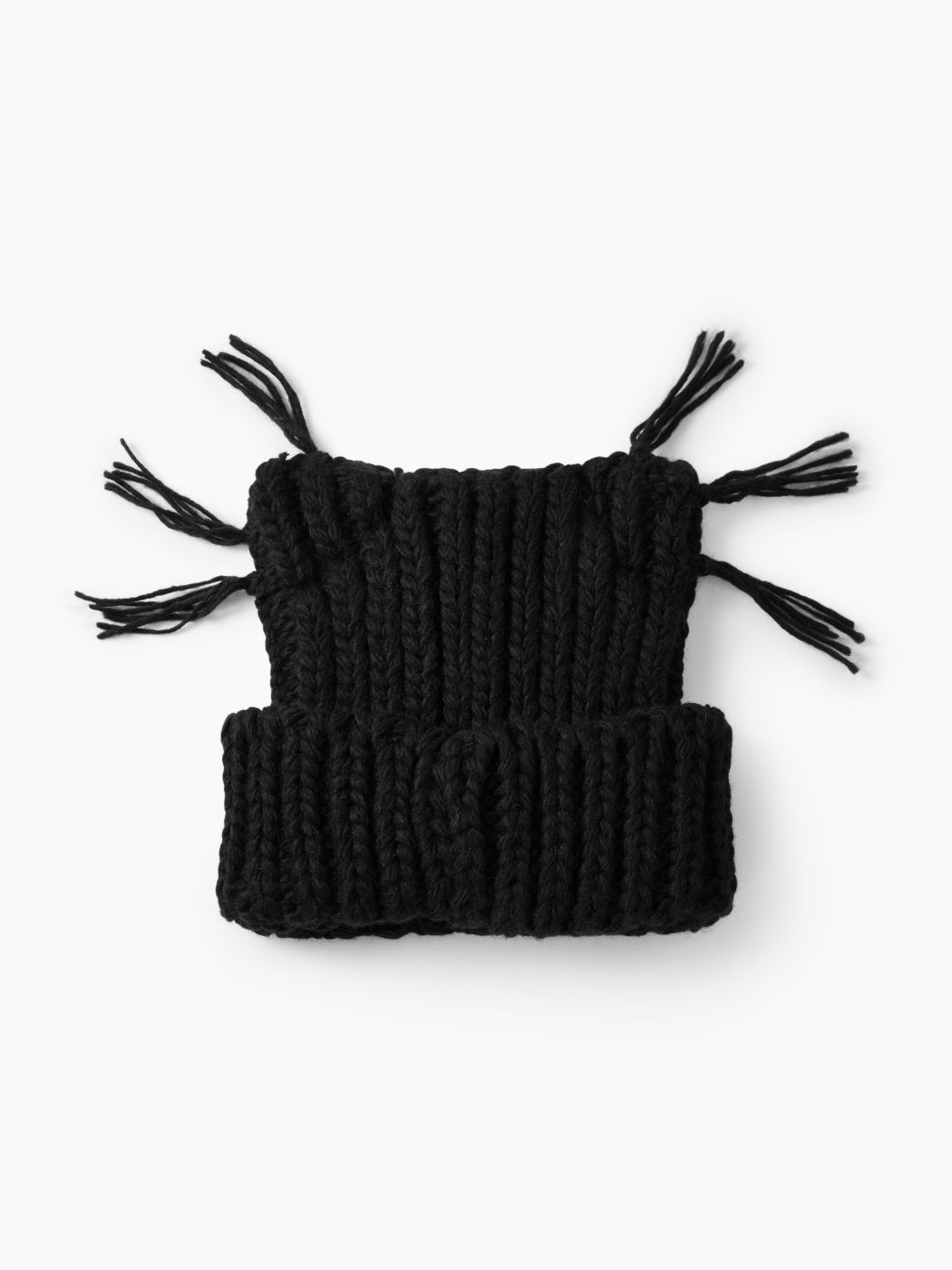 CAT EAR KNITTED BEANIE HAT