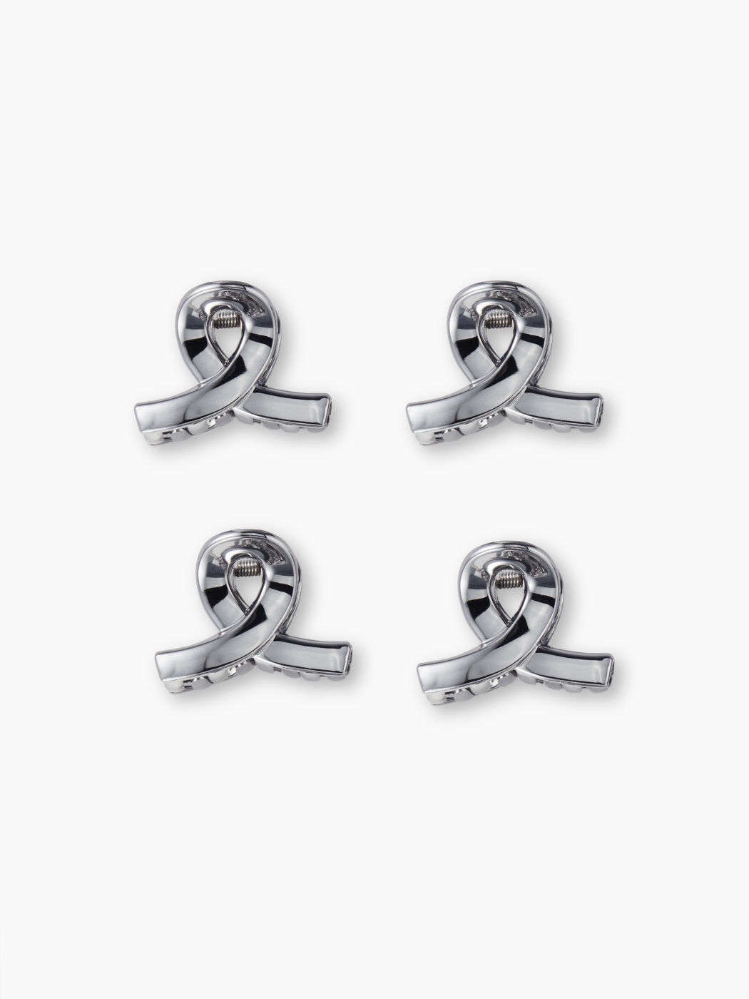 4PCS METALLIC HAIR CLAW