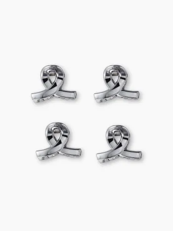 4PCS METALLIC HAIR CLAW