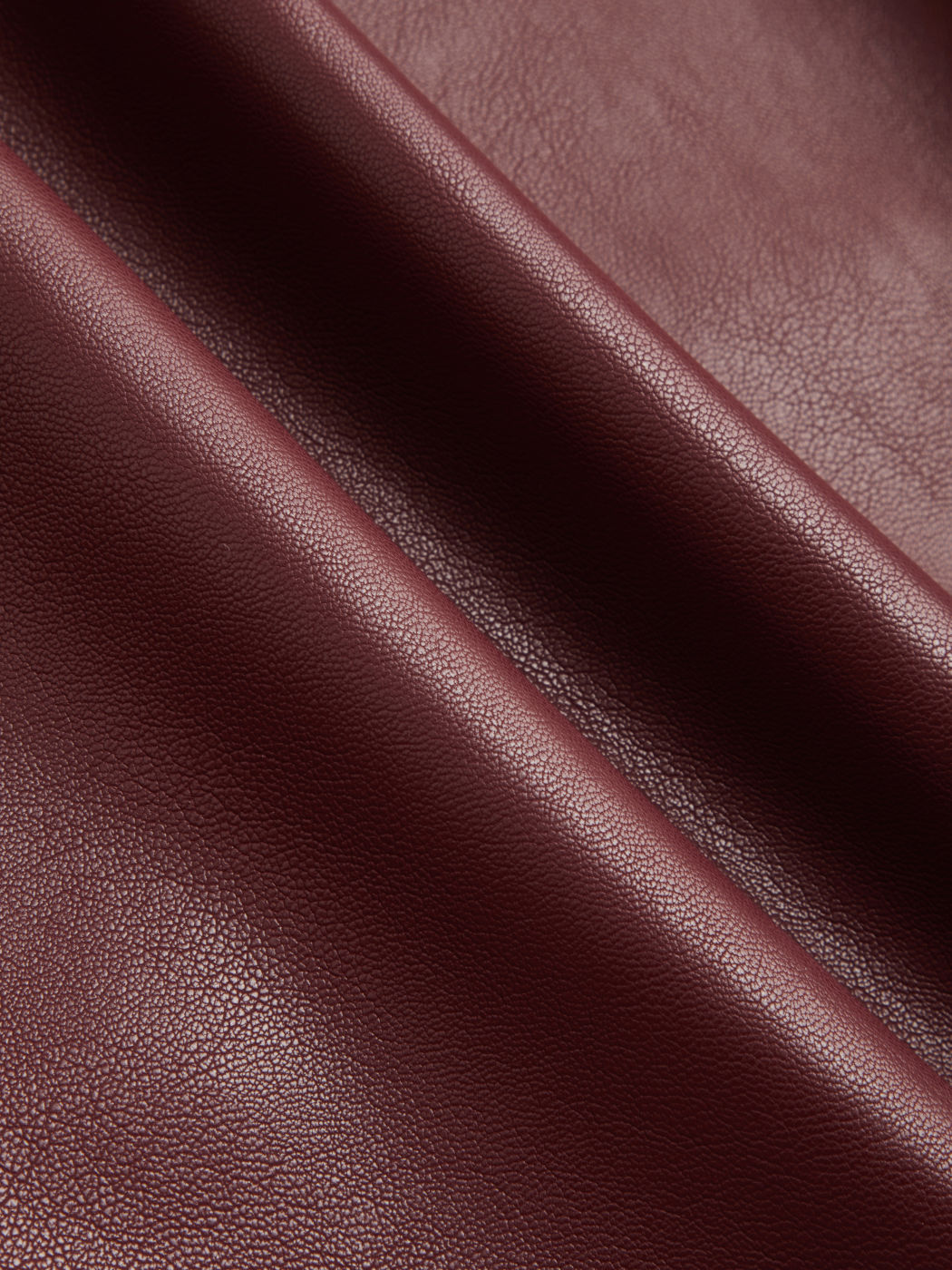 Faux Leather V-Neck Belted Vest