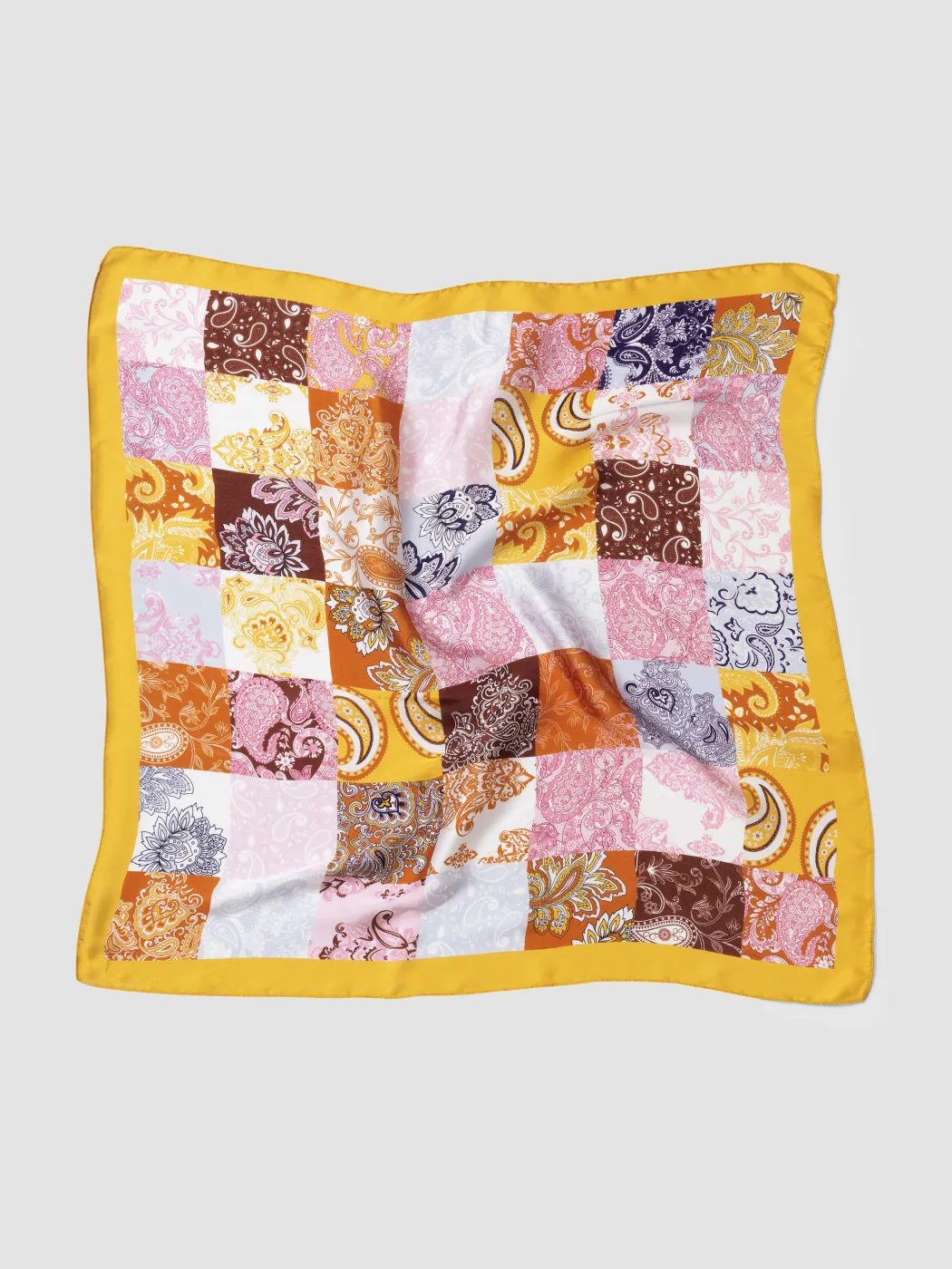 PLAID HEADSCARF