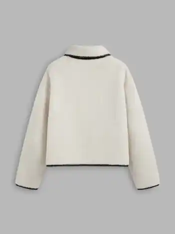 Flannel Collared Duffle Jacket
