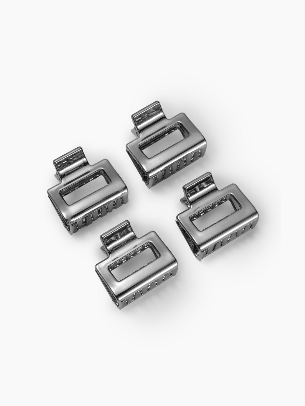 4PCS METALLIC HAIR CLAW