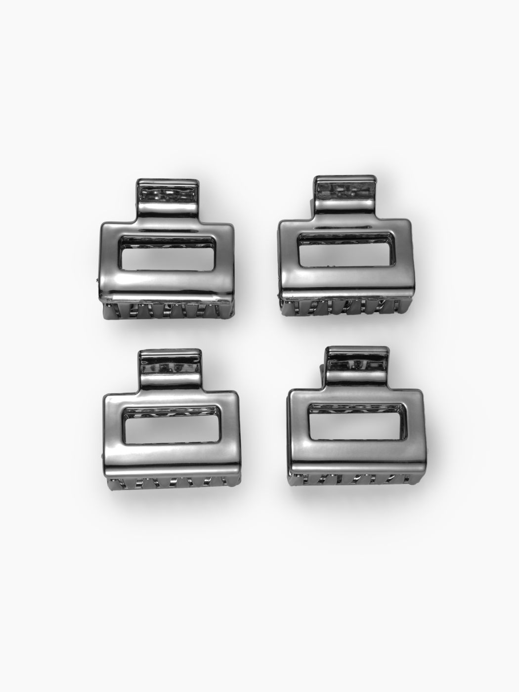 4PCS METALLIC HAIR CLAW