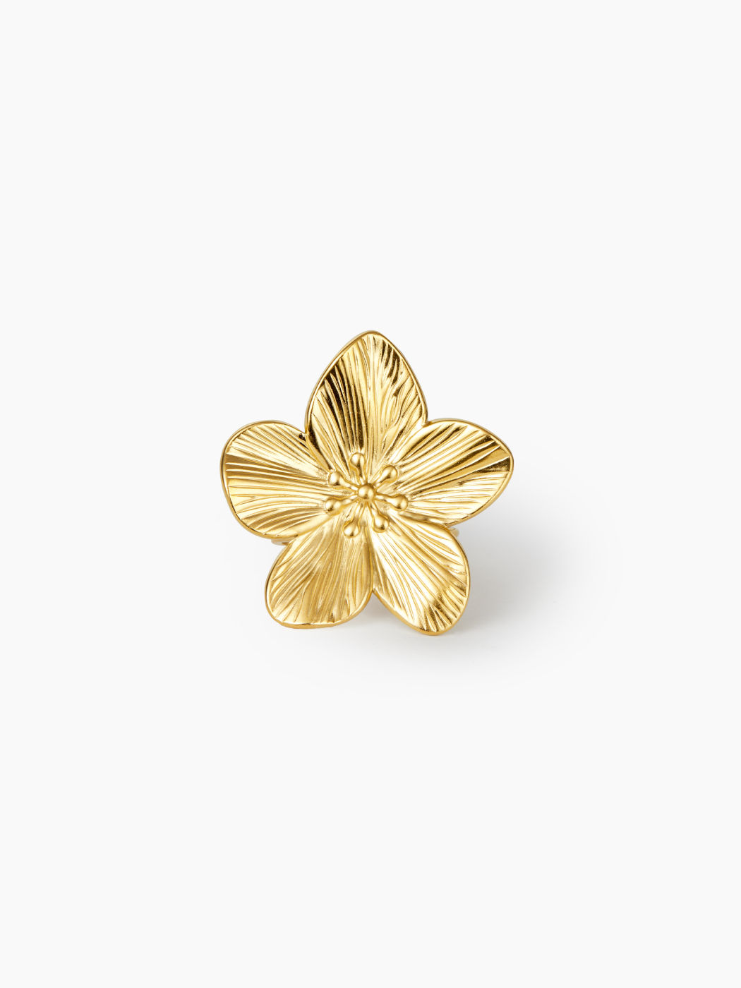 FLORAL ADJUSTABLE RING