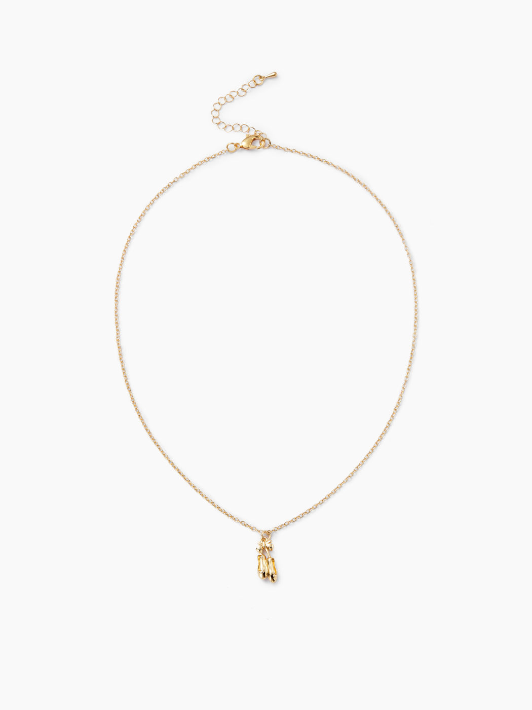 Ballerina-Schleifen-Anhänger Halskette