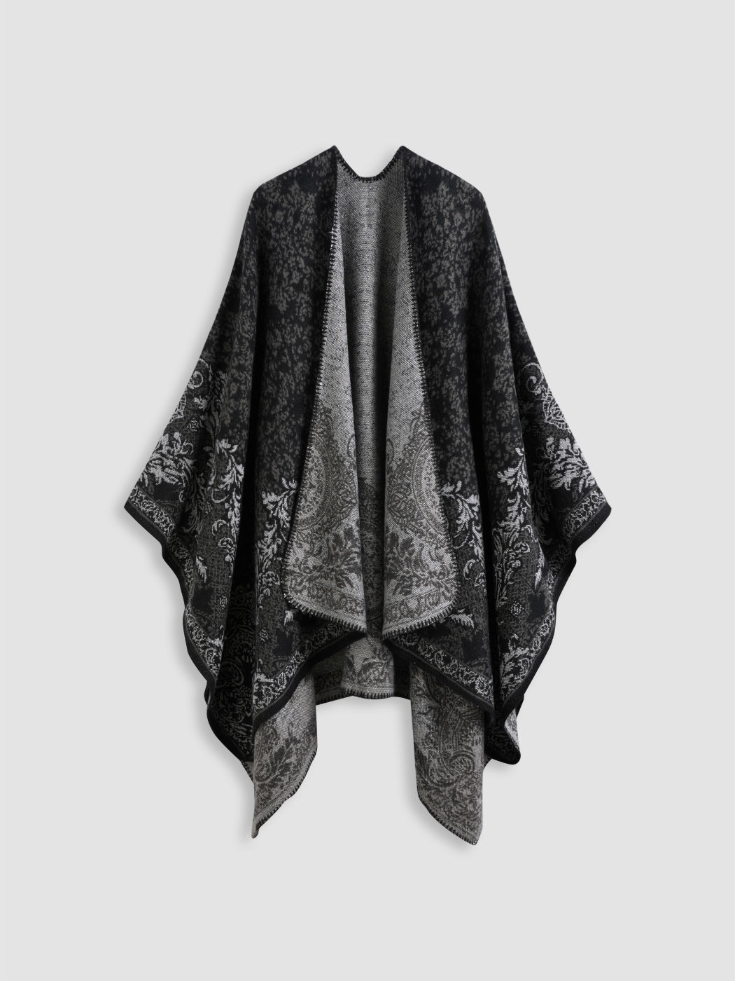 Allover-Print Winter Warmer Schal