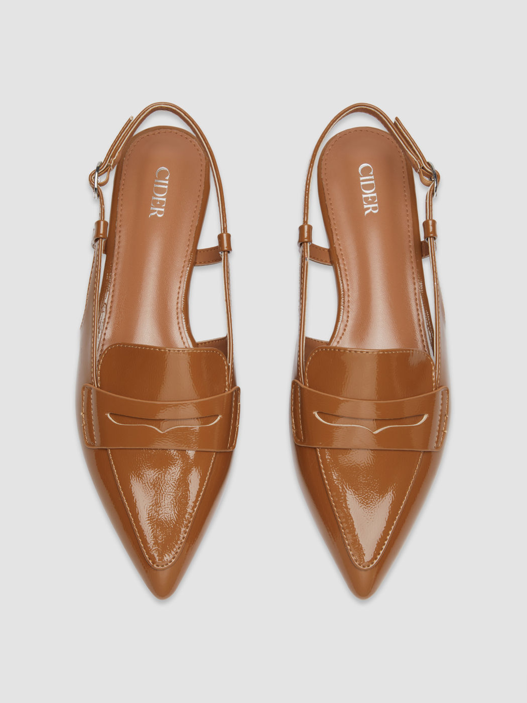 POINTED SLINGBACK FLATS