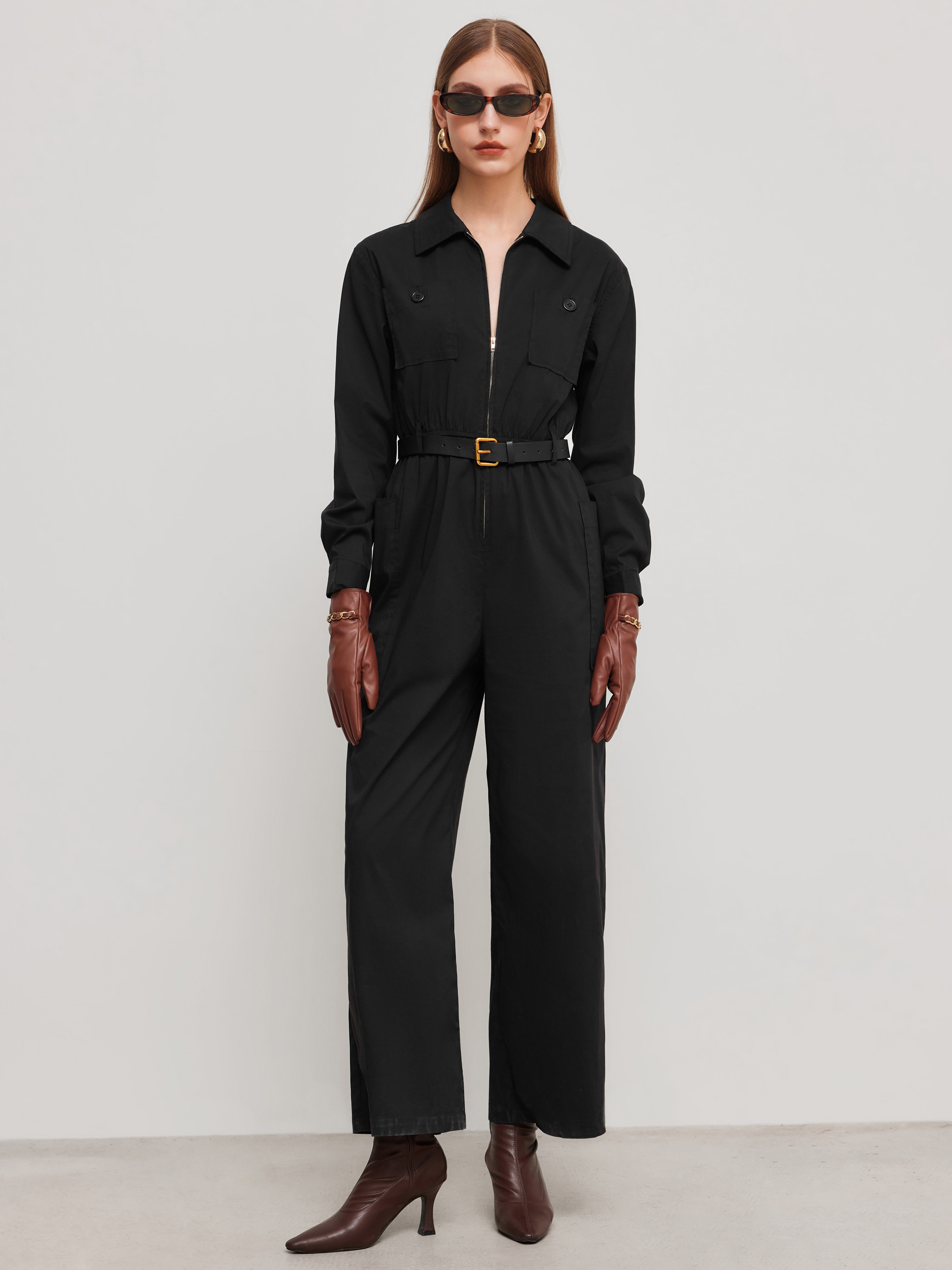 100 ファッション Cotton Pocket Combinaison