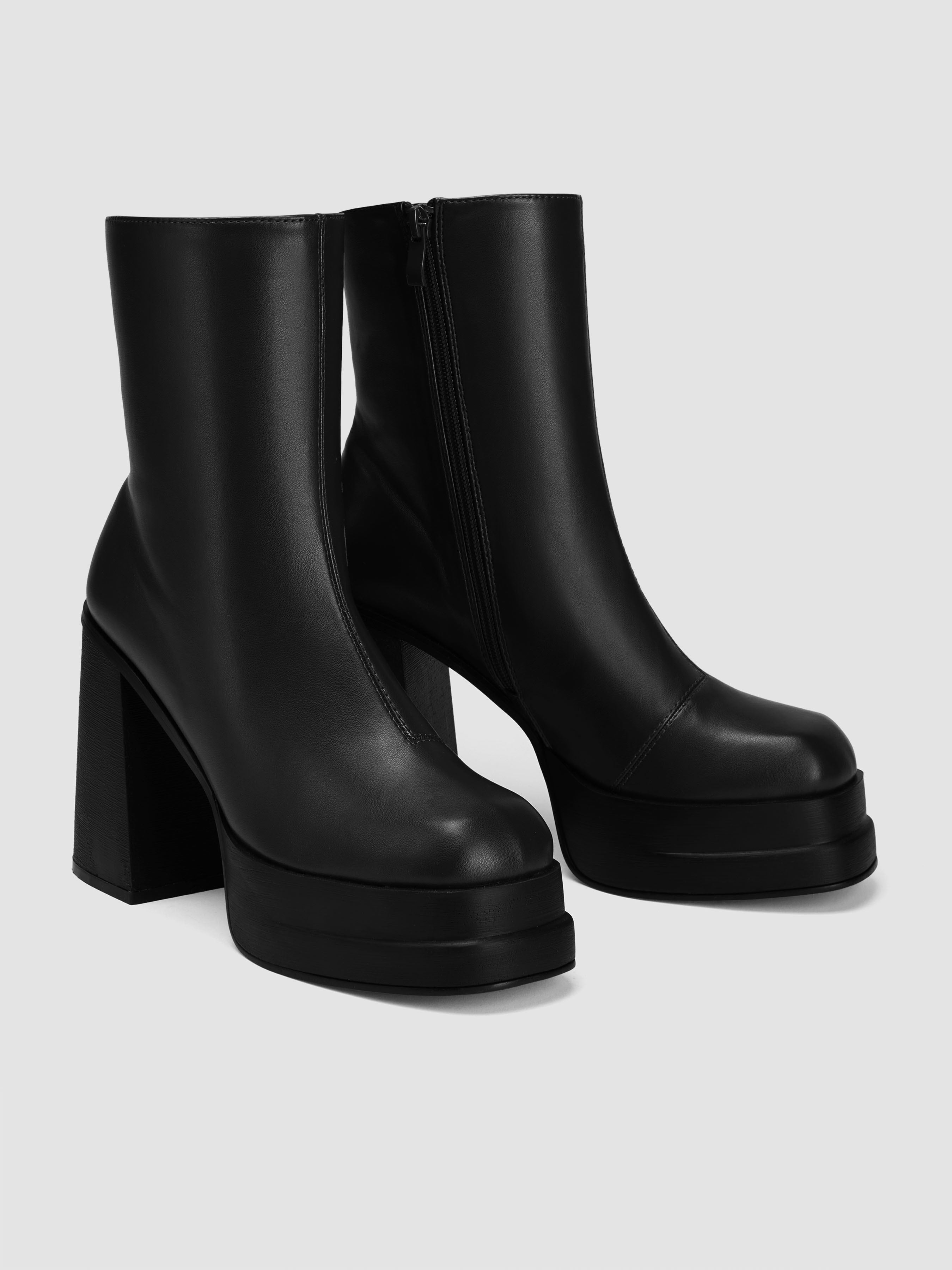 Heeled Ankle Boots For School Daily Casual Date Coffee Shop Work Holiday