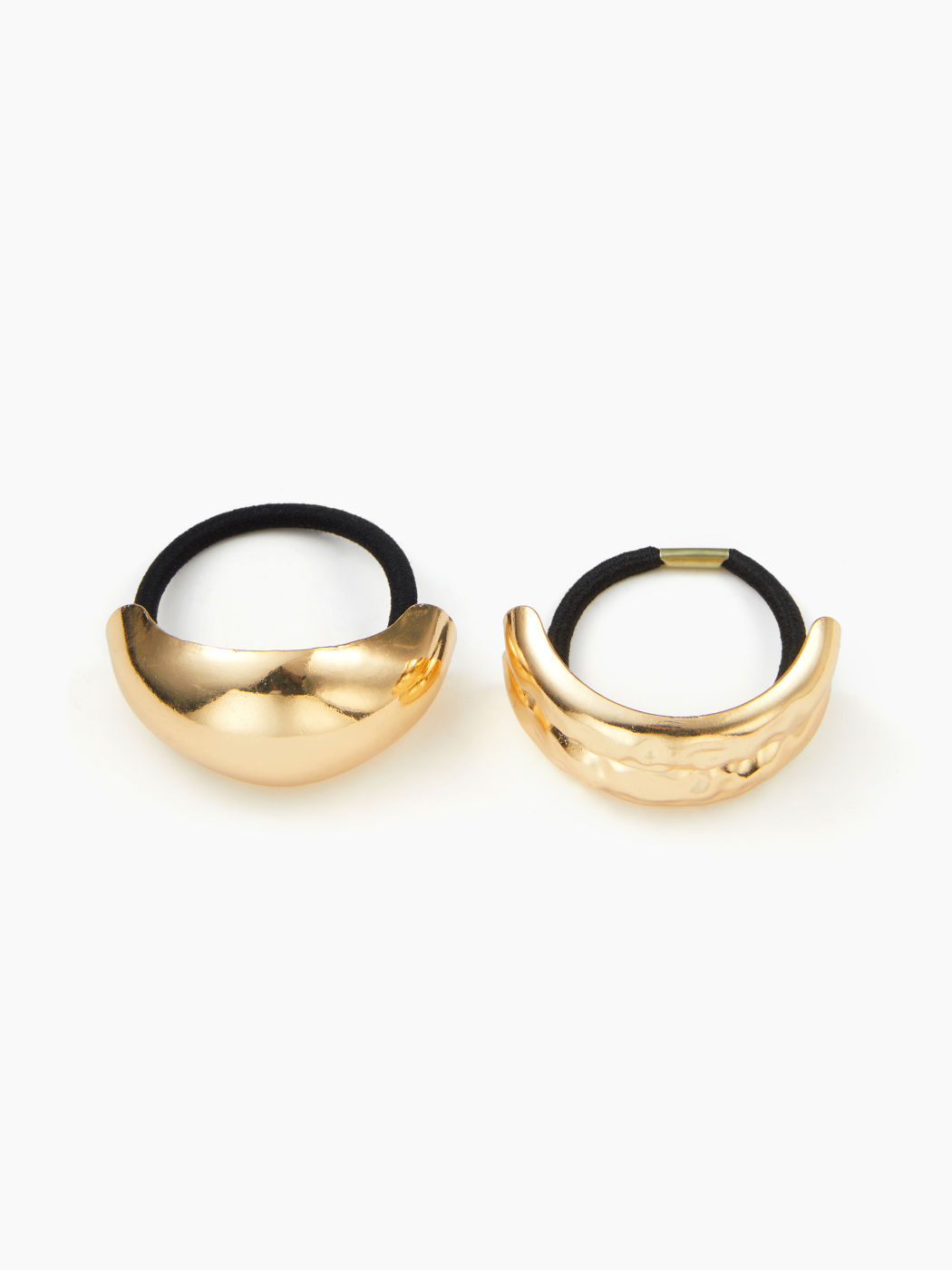 2PCS METAL HAIR TIES
