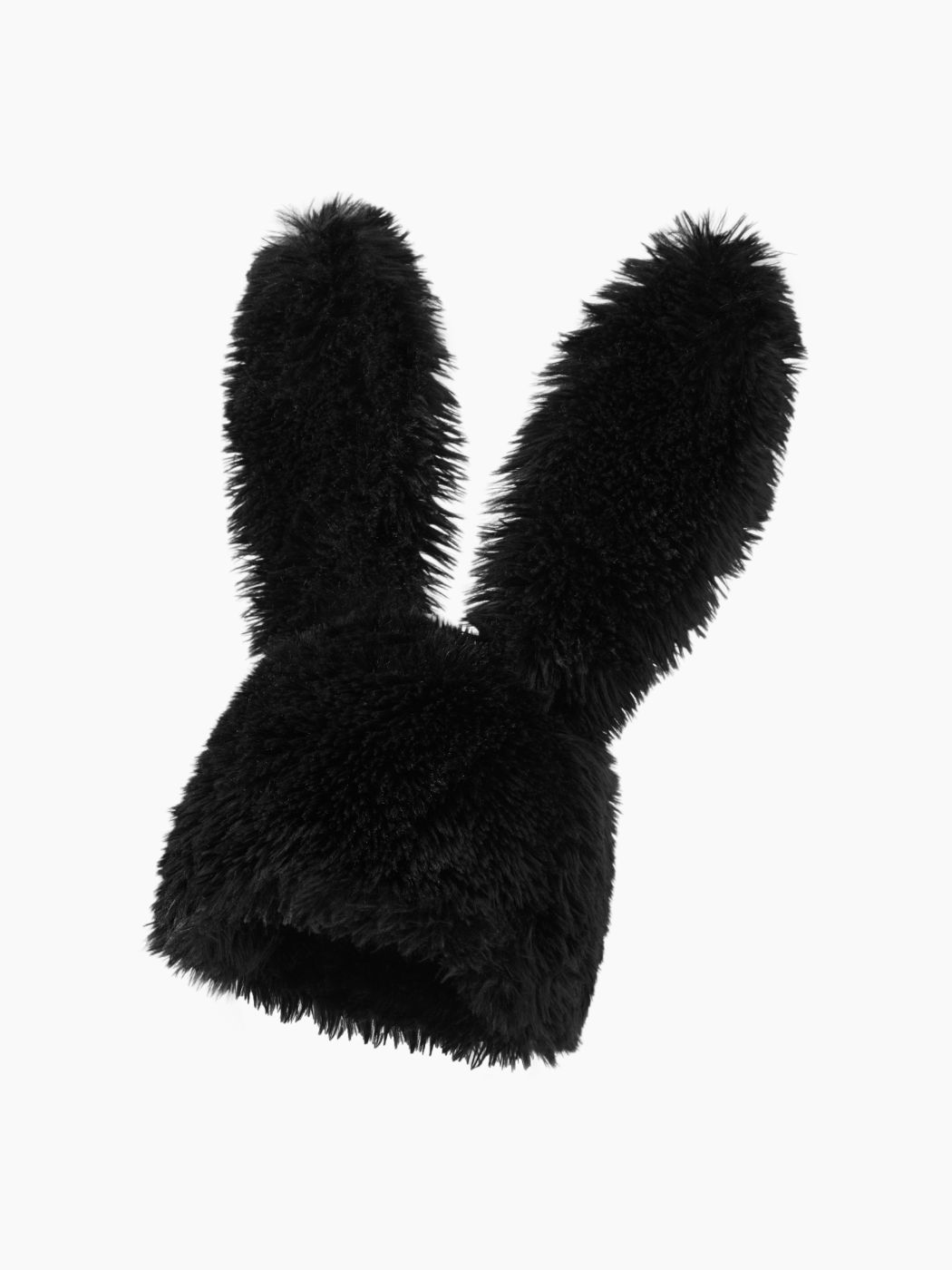 RABBIT EAR FUZZY BUCKET HAT