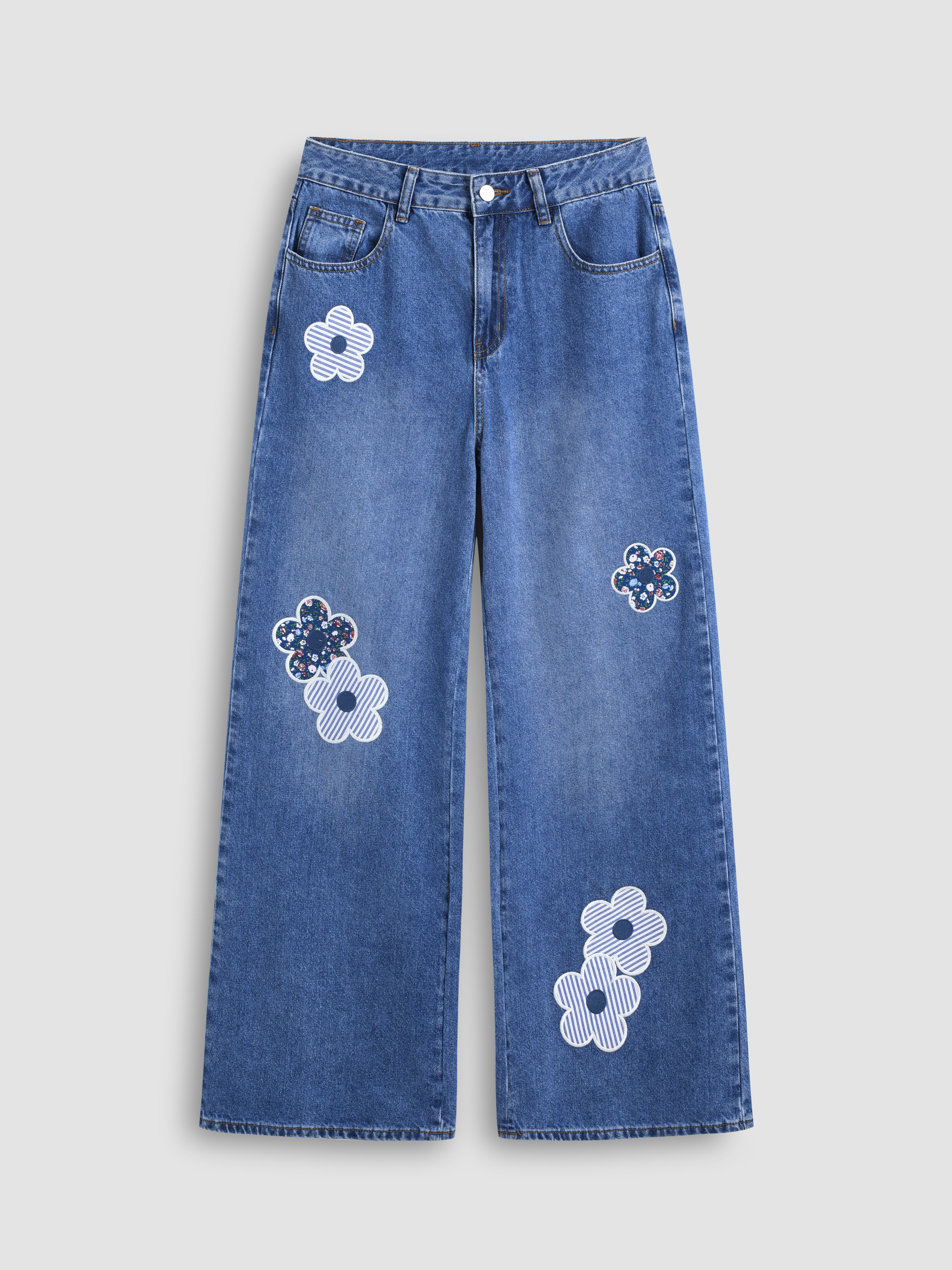【BAON】[unisex] Redis Wide Denim Pants BAON】[unisex] Redis Wide Denim Pants (BAON/デニム・ジーパン