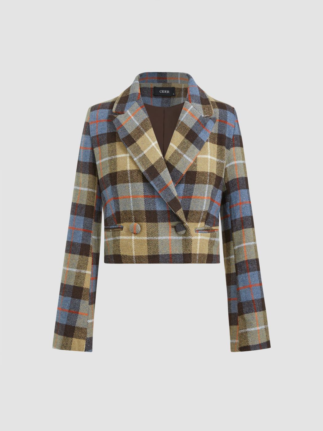 Plaid Blazer