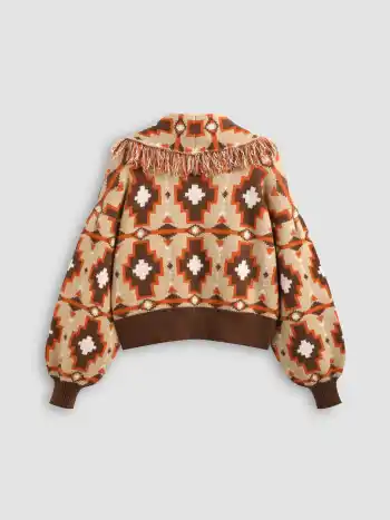 Boho Sweater With Tassels