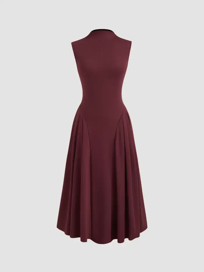 knee length dresses for ladies Celine Midi Dress in Cider – Poppy and Pink main image 1