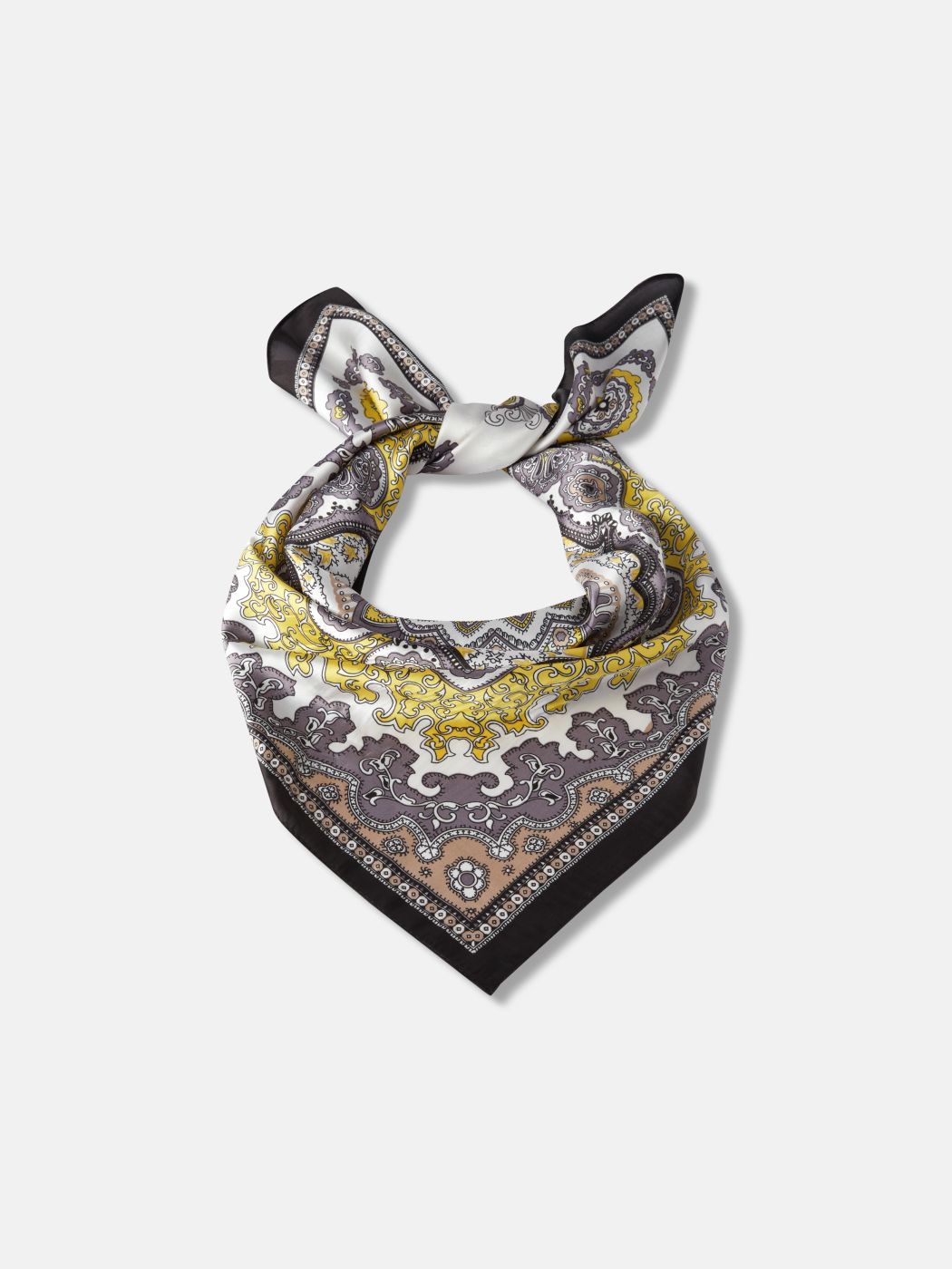Paisley Kopftuch & Randlose Sonnenbrillen Set