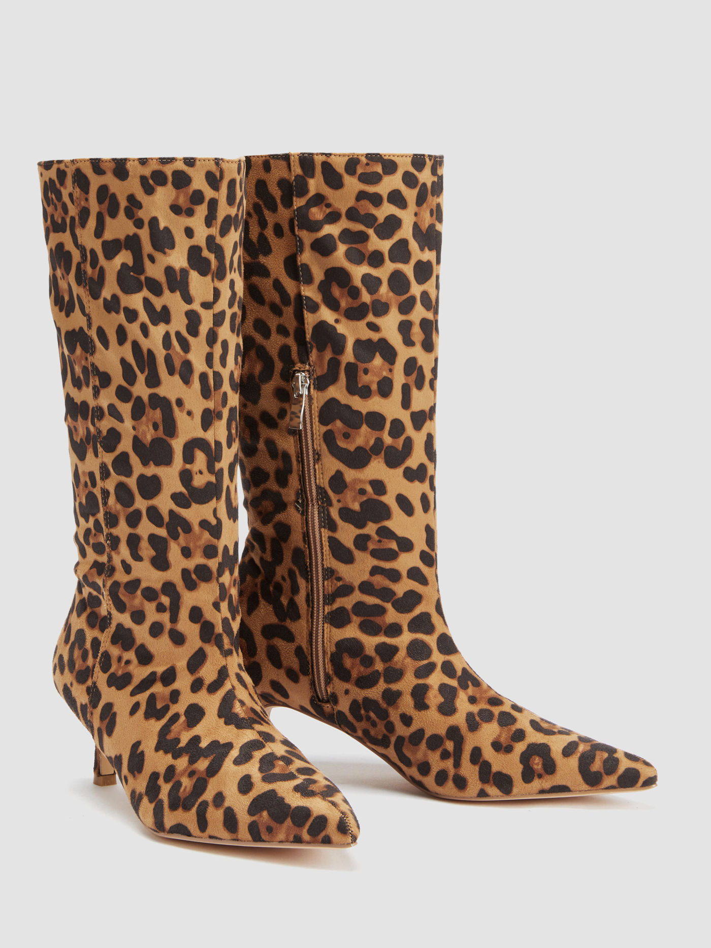 VELVET POINTED TOE STILETTO ANKLE BOOTS
