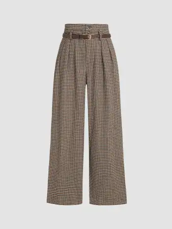 Stretch Denim High Waist Flared Jeans