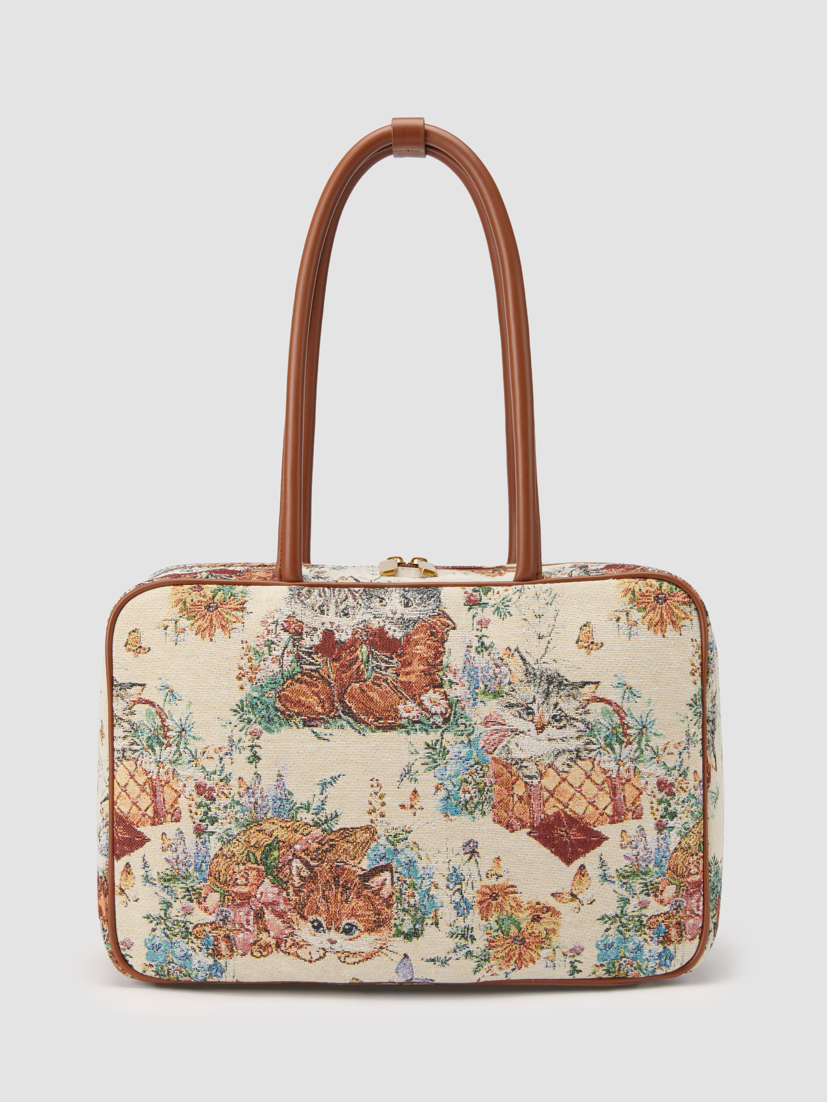 JACQUARD TOTE BAG