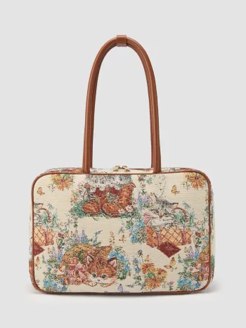 JACQUARD STORAGE BAG