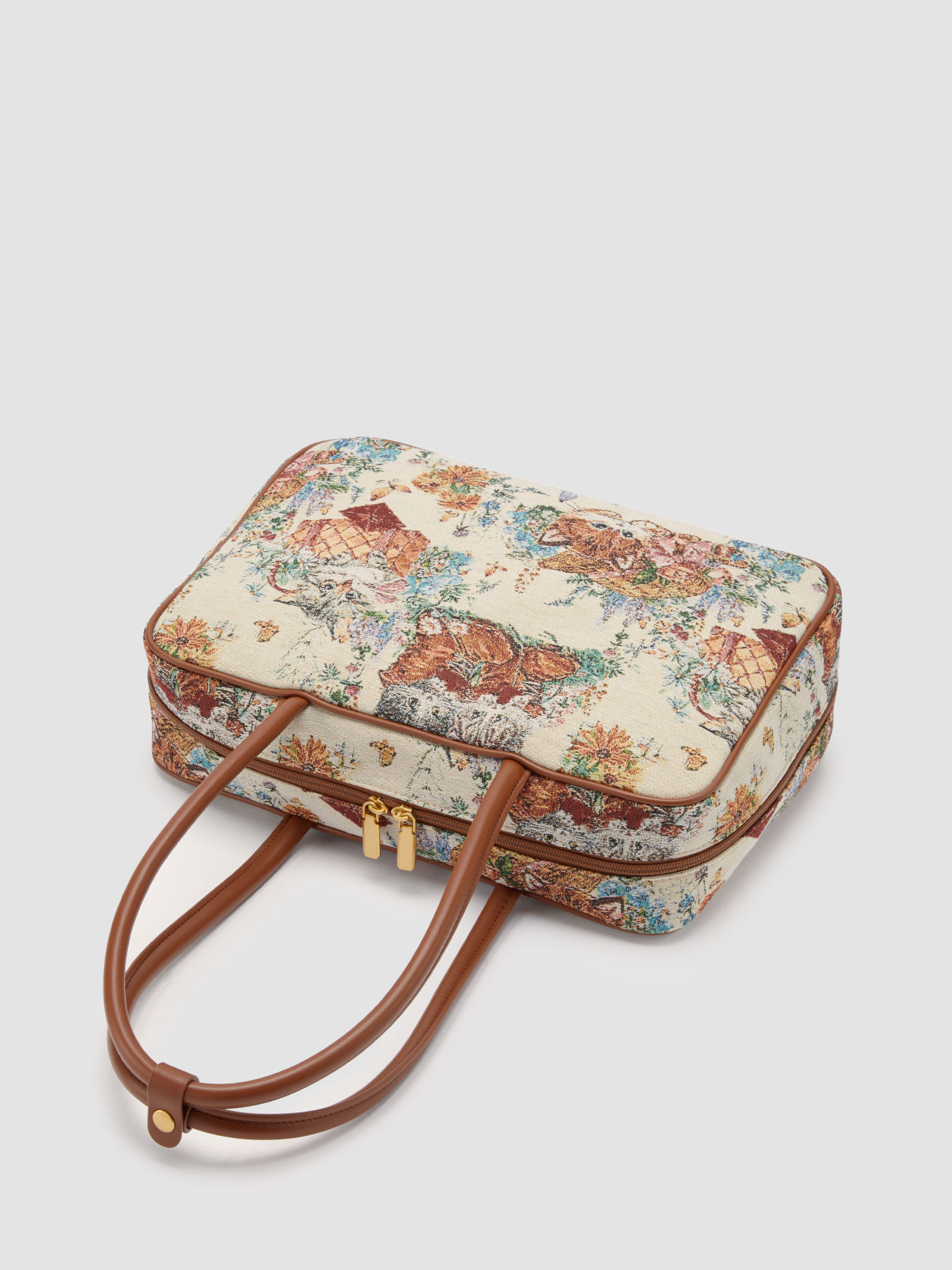JACQUARD TOTE BAG