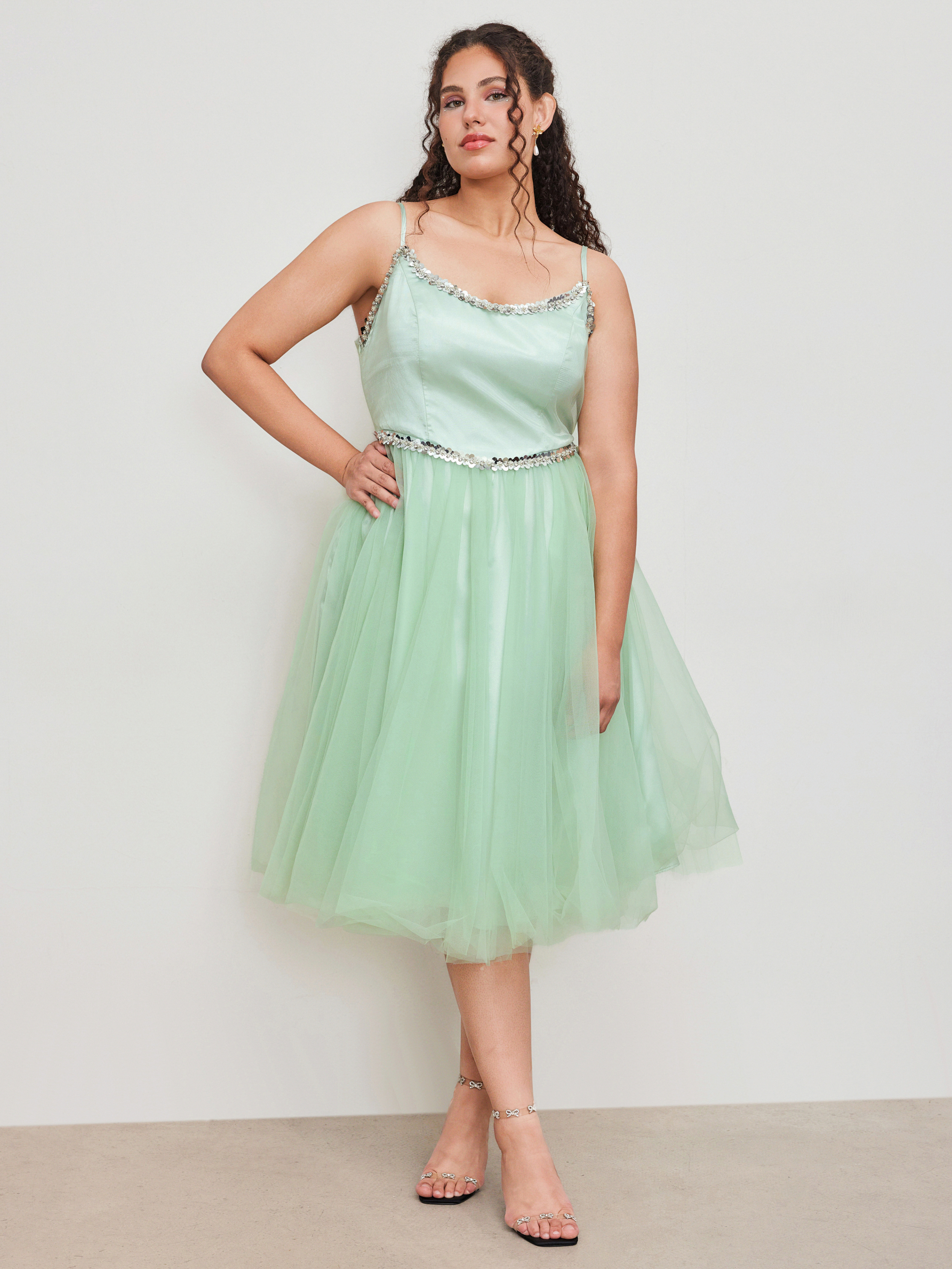 Robe de soirée Pour la fête Nouvel An Robe de fête Tissé Sweetheart ...