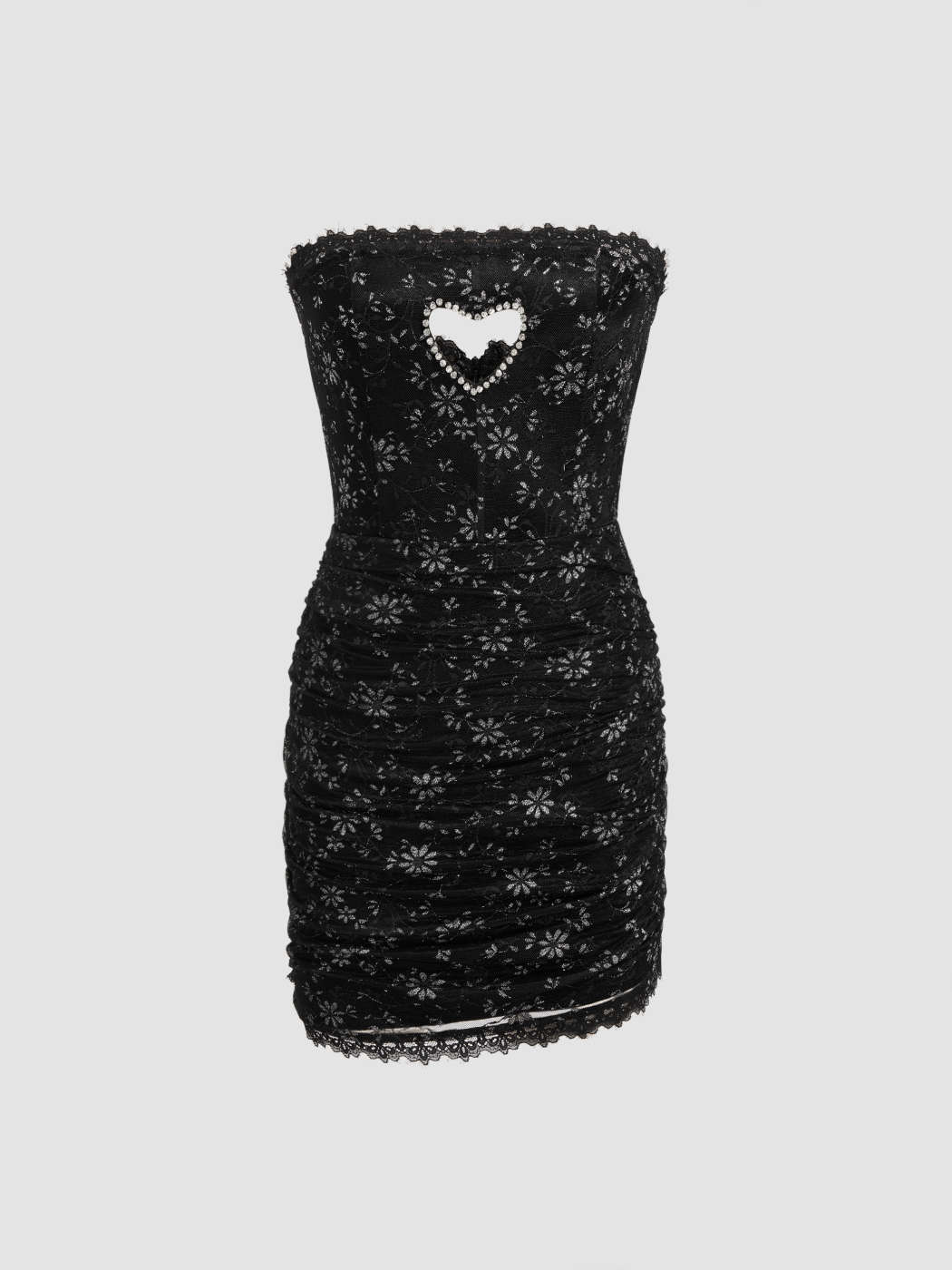 white christmas dresses Venus Heart Cutout Mini Dress | Granita