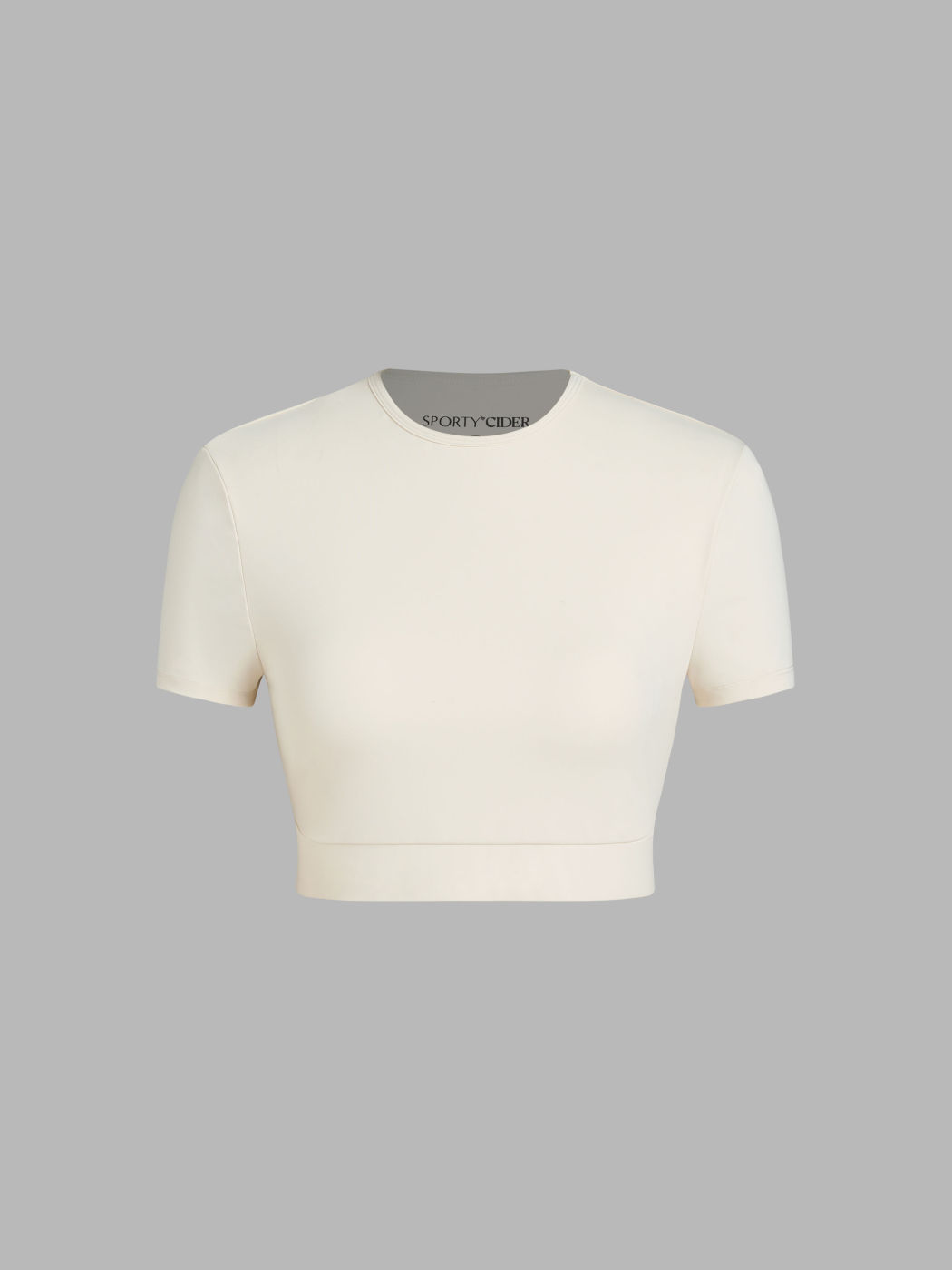 Round Neckline Solid Cut Out Short Sleeve Top