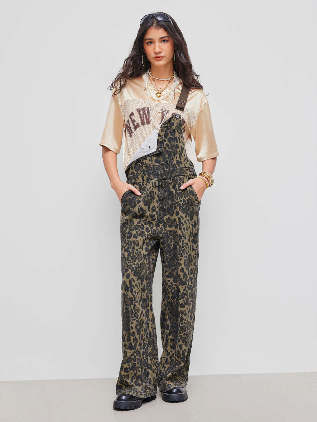 Pantalones Animal Print Pantalones Enrollados Zara Ciudad Chic