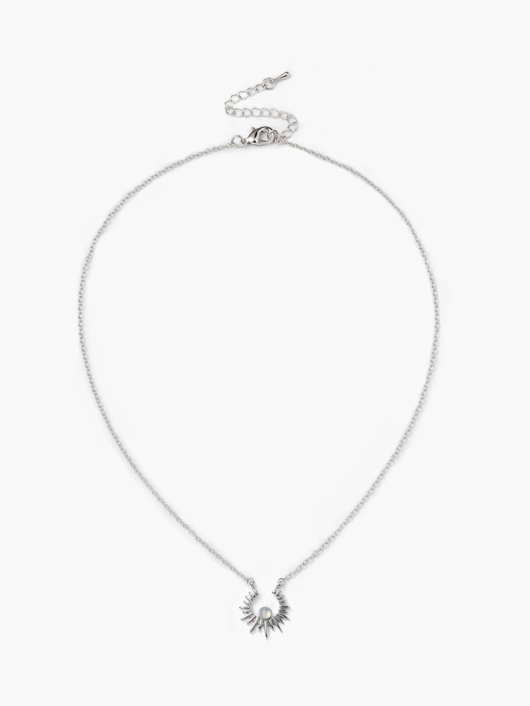 SUN & RHINESTONE DECOR  PENDANT NECKLACE