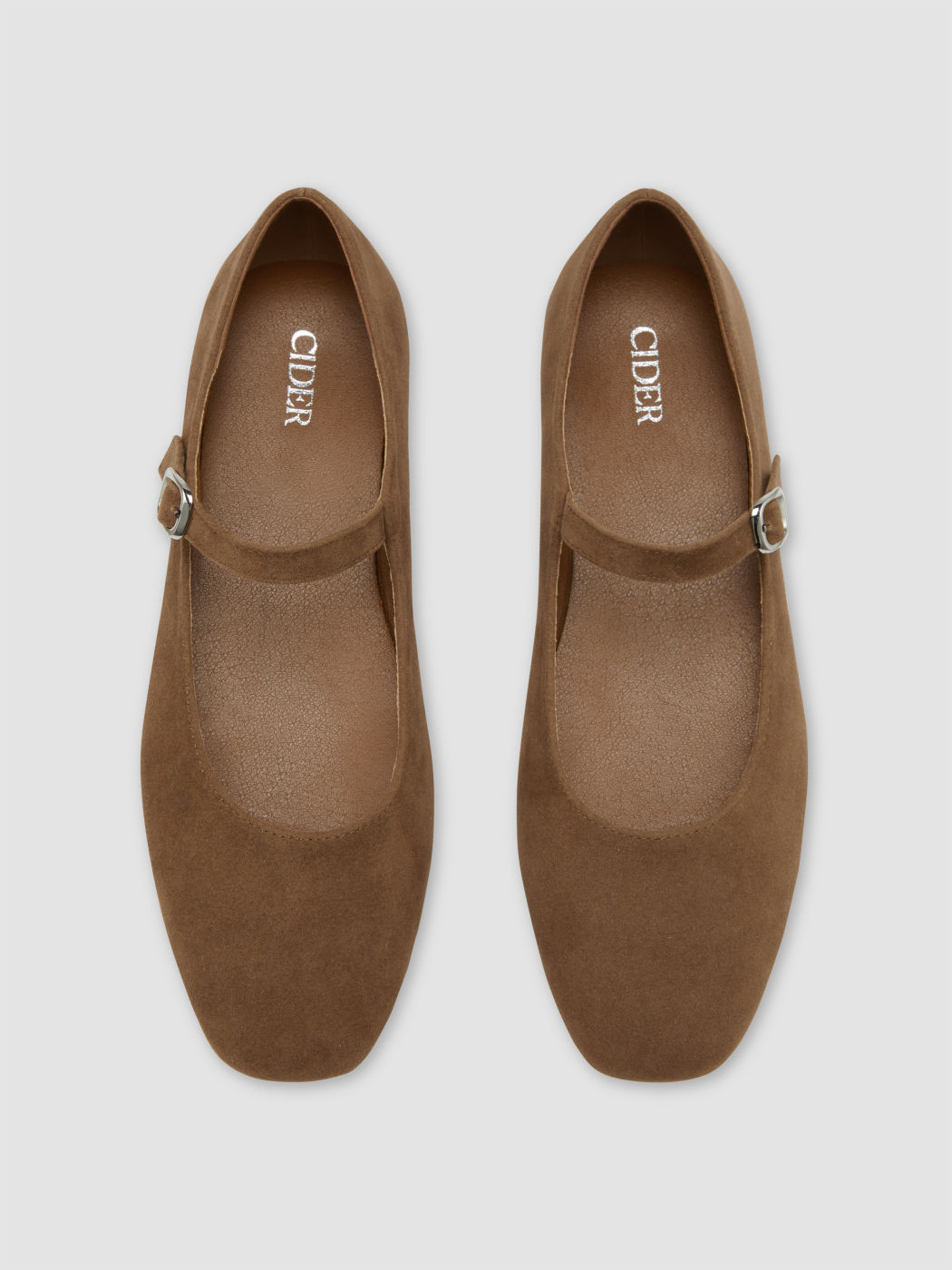 Schnallen-Suede-Mary-Jane-Flats