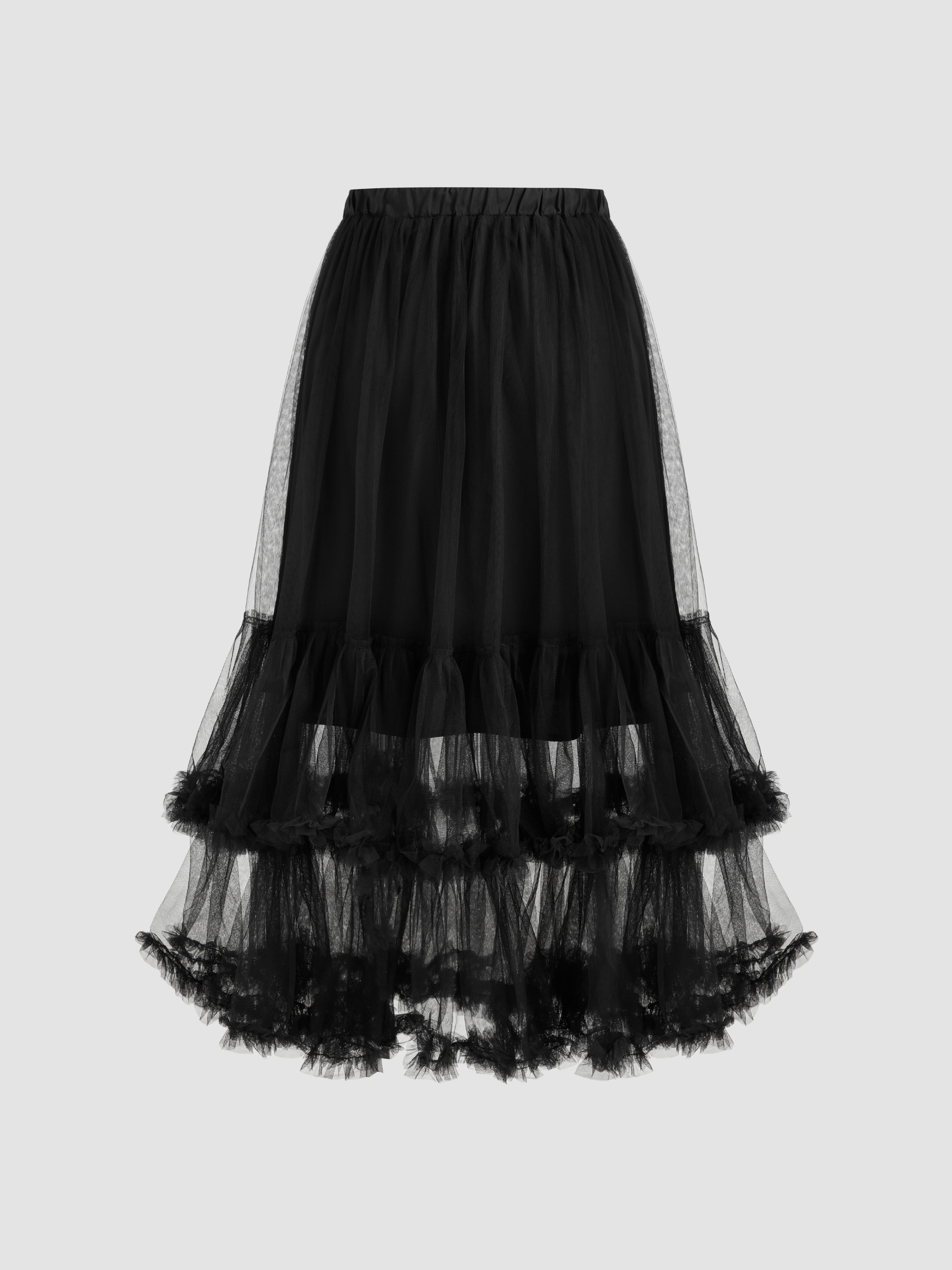 Voluminous Tulle Skirt mistreass オフホワイト Voluminous Tulle Skirt - MISTREASS