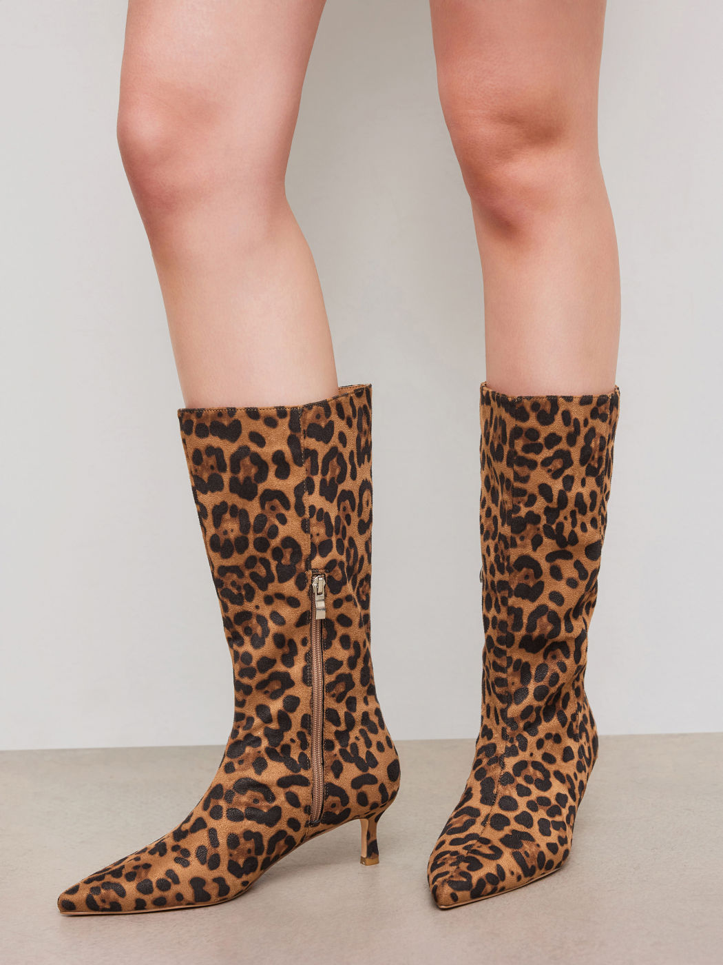 VELVET POINTED TOE STILETTO ANKLE BOOTS
