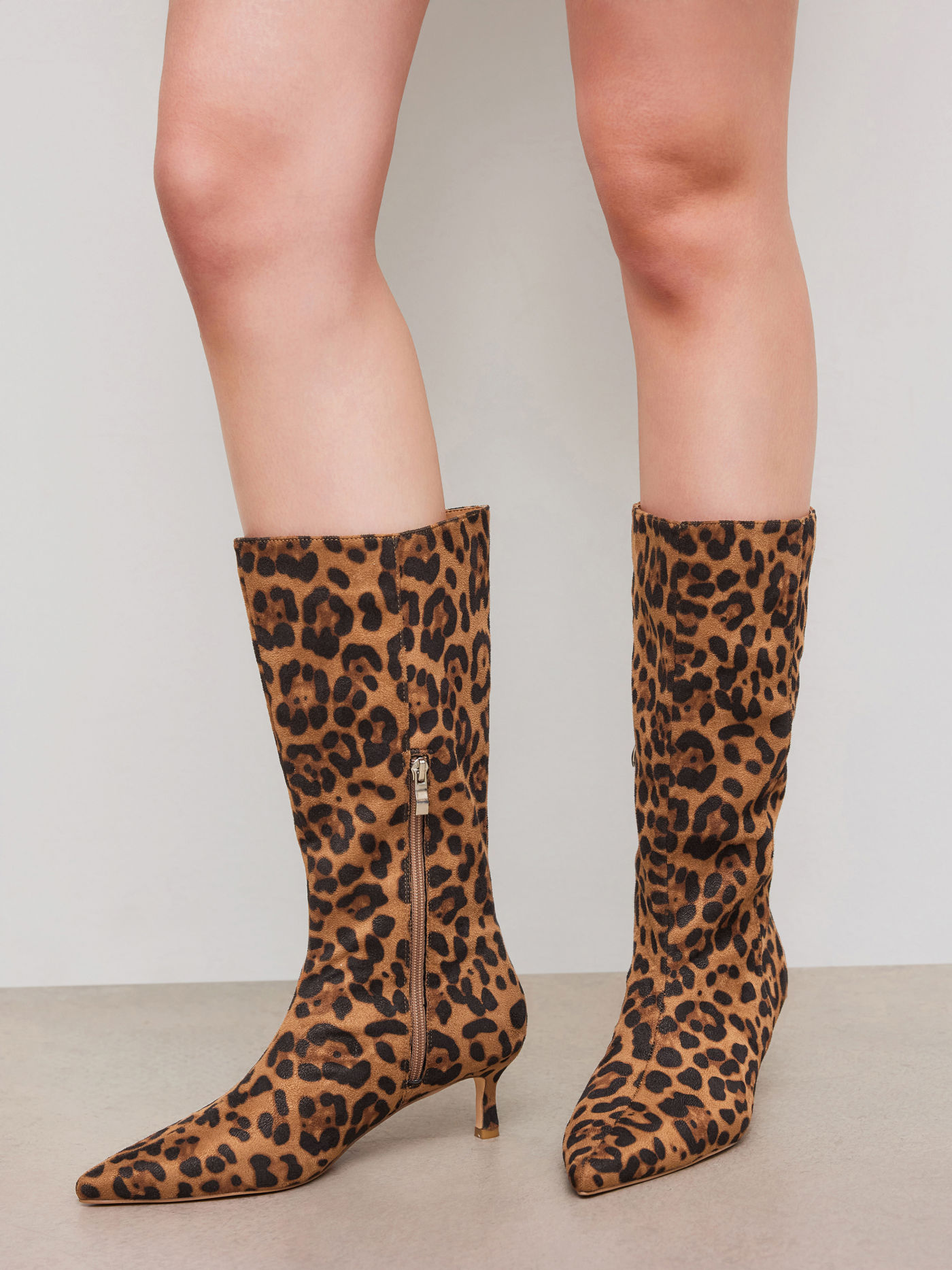 VELVET POINTED TOE STILETTO ANKLE BOOTS
