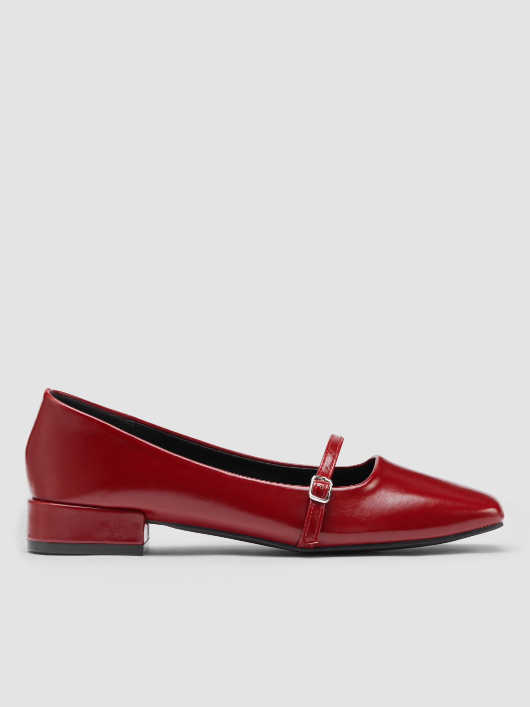 Mary-Jane-Schuhe mit quadratischem Absatz und niedrigem Absatz