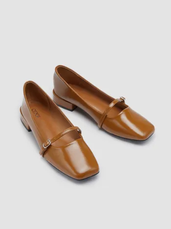 Mary-Jane-Schuhe mit quadratischem Absatz und niedrigem Absatz