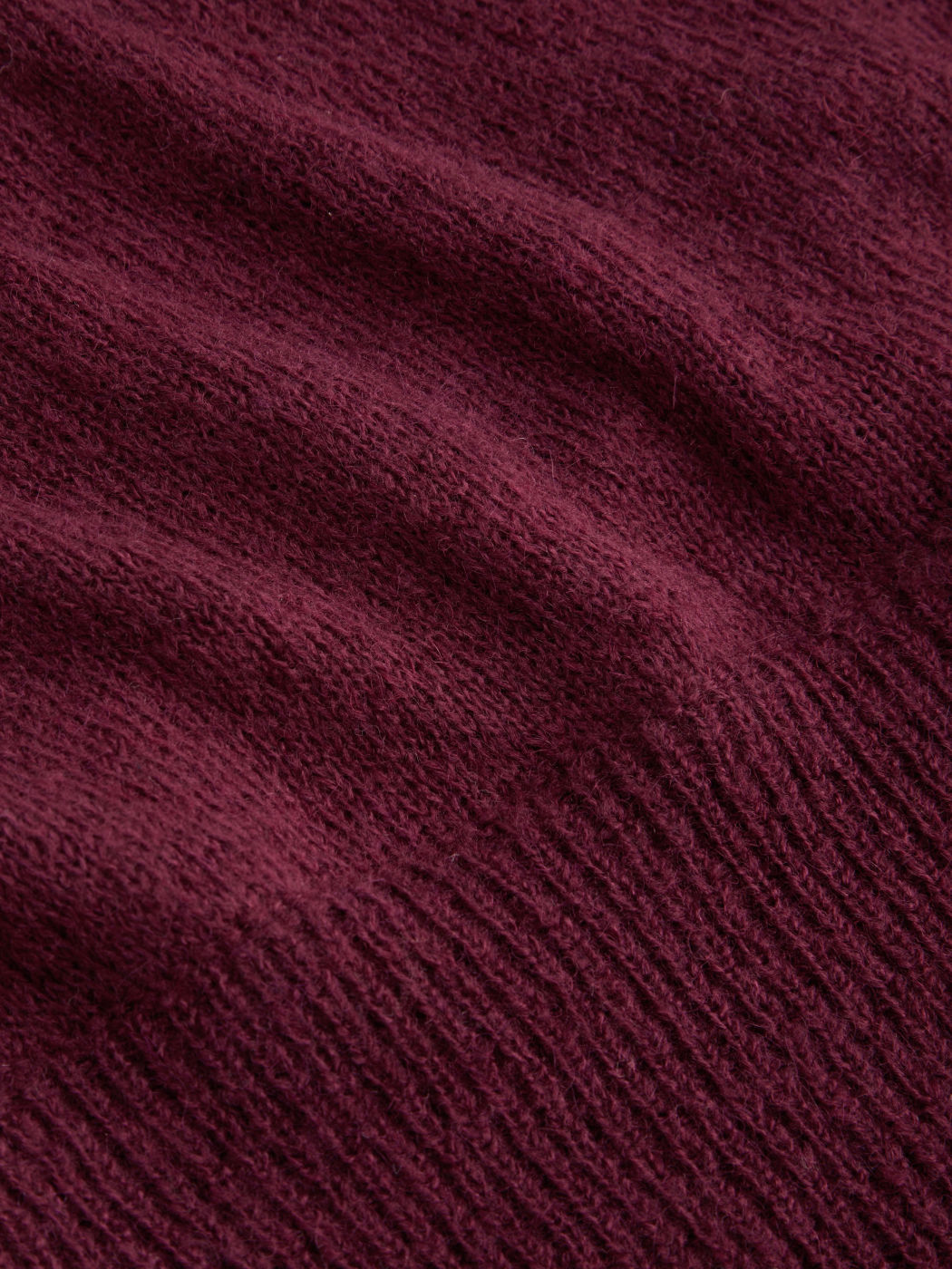 Knitted Solid Long Sleeve Top