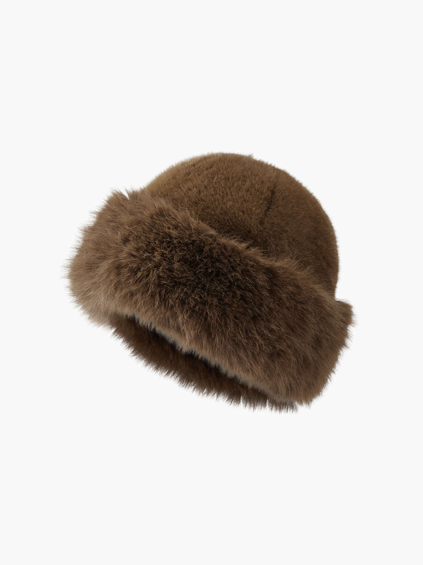 Polyester FUZZY BUCKET HAT For Décontracté quotidien