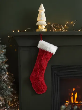 CHRISTMAS STOCKING WALL HANGING