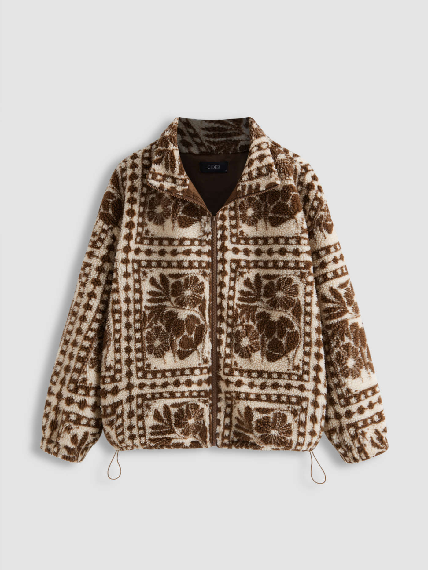 Countryside Core Fleece Printed Fleece Zip Front Jacket For School