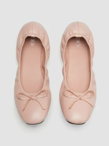 Schleifen Mary Jane Flats