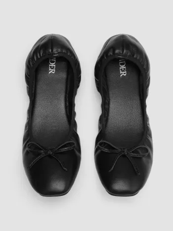 Schleifen Mary Jane Flats